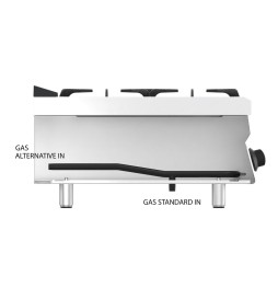 2-BURNER GAS COOKER - TOP 13.4 KW