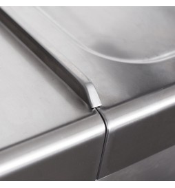 ELECTRIC FRY TOP SMOOTH CHROME PLATE - TOP 40