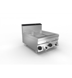 GAS FRYER 2 BASINS 8 + 8 LT - TOP