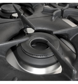CUISINIÈRE À GAZ 6 FEUX VERSION TOP - 38,4 KW
