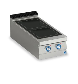 COCINA ELÉCTRICA 2 ZONAS VERSIÓN VITROCERÁMICA