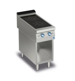 ELECTRIC COOKER 2 INDUCTION ZONES ON OPEN COMPARTMENT