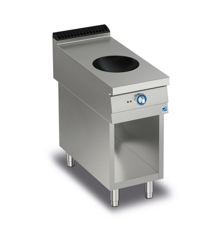 ELECTRIC INDUCTION COOKER - WOK - ON OPEN COMPARTMENT