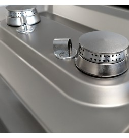 CUCINA A GAS 2 FUOCHI - TOP  13,4 KW